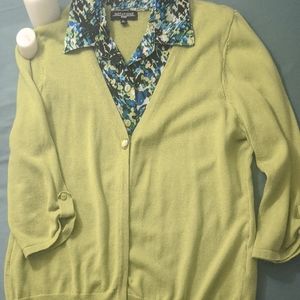 Professional Cardigan/Tank Top